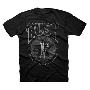 Rush Black Classic Tee Shop The RUSH Backstage